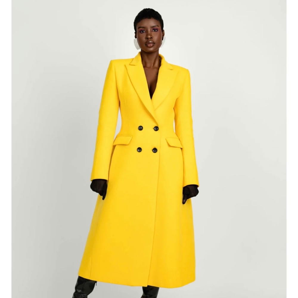 Quinn Coat- Yellow